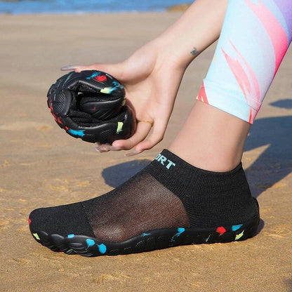 Aqua Shoes For Women Men Barefoot Water Shoes Anti-Slip Quick-Drying Outdoor Beach Upstream Wading Swimming Shoe Sneakers Unisex