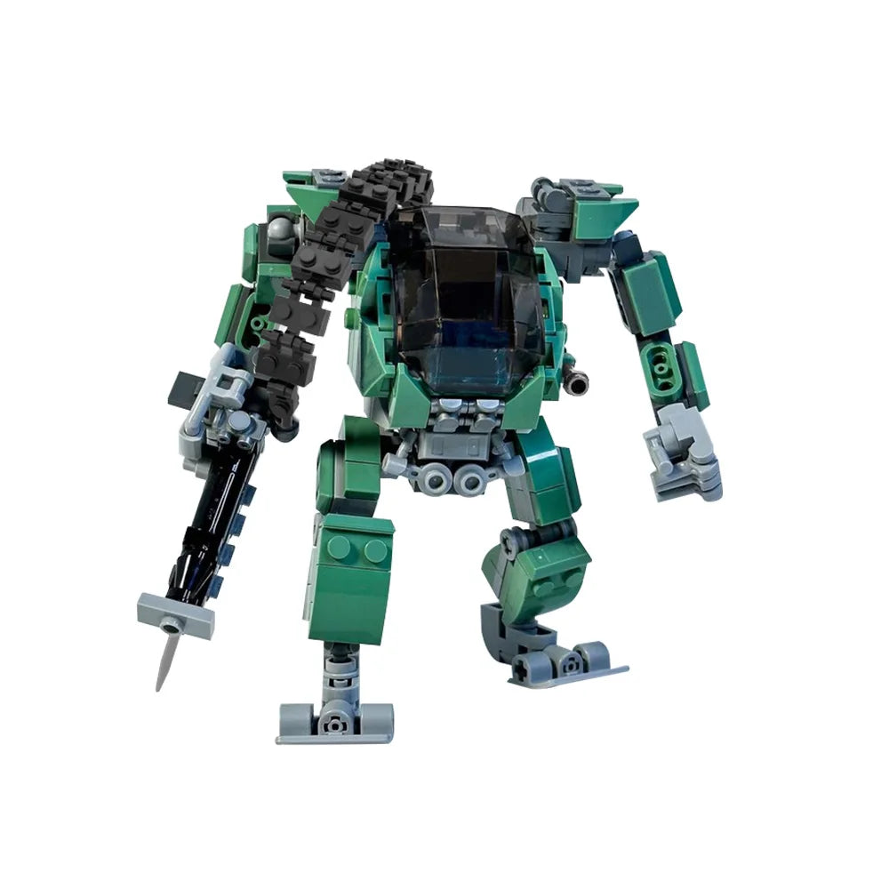 MOC Avatars AMP Suit V3 Building Blocks Model Science Fiction Movies High-tech Combat Armor Bricks Assemble Toys Kids DIY Gifts