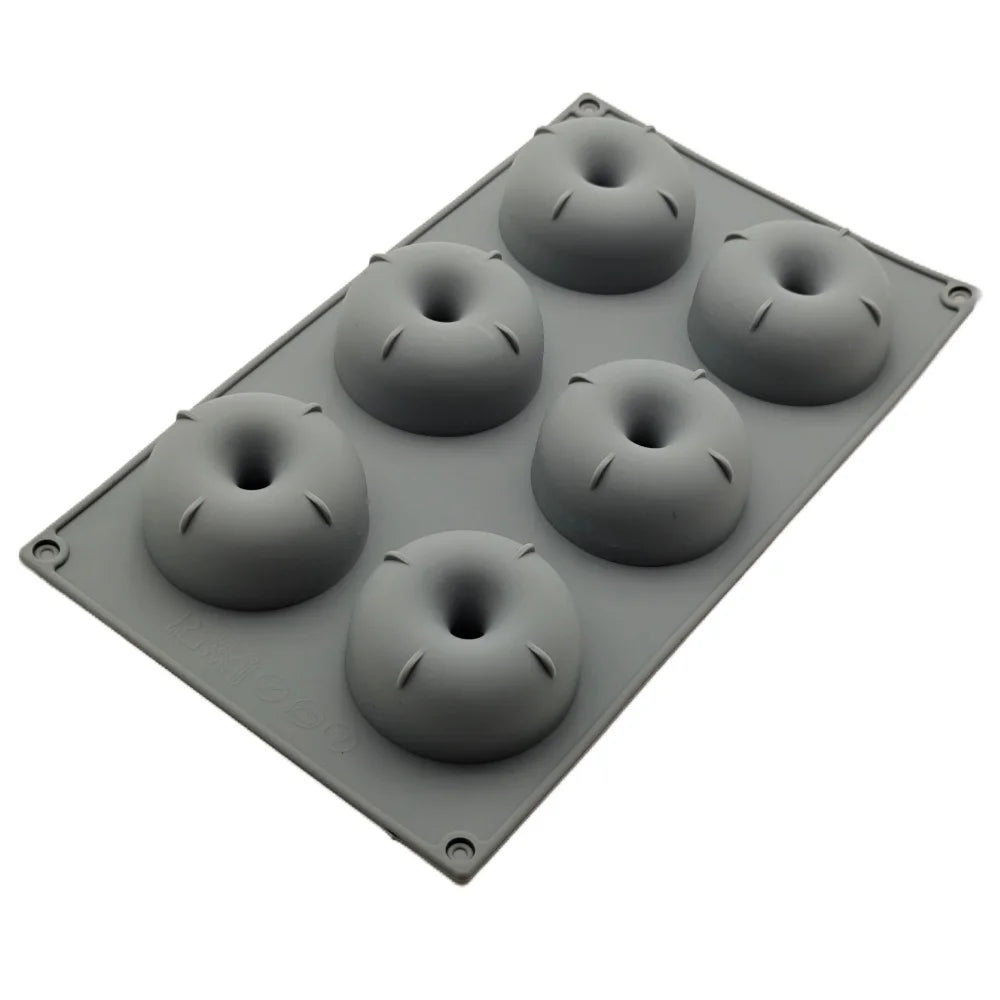 New Arrival 12 Hole Circular Bubble Shape Silicone Mousse Cake Mold DIY Flaky Clouds Shape Jelly Pudding Chocolate Baking Tools