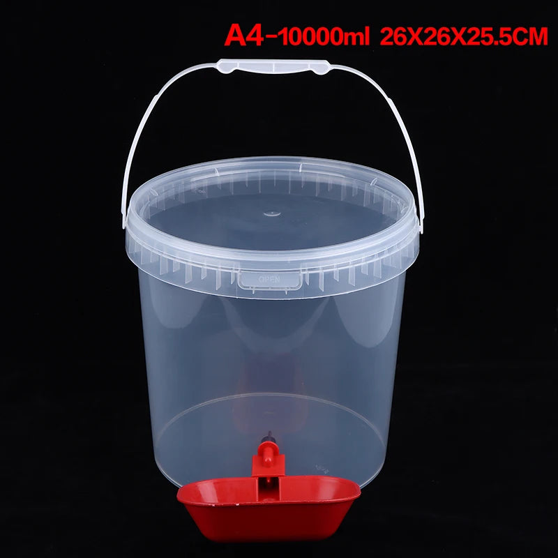 1PC 3/5/8/10L Automatic Pet Water Dispenser Large Capacity Cat Dog Drinking Fountain Non-Spill Cat Dog Bowl With Auto Shut-Off