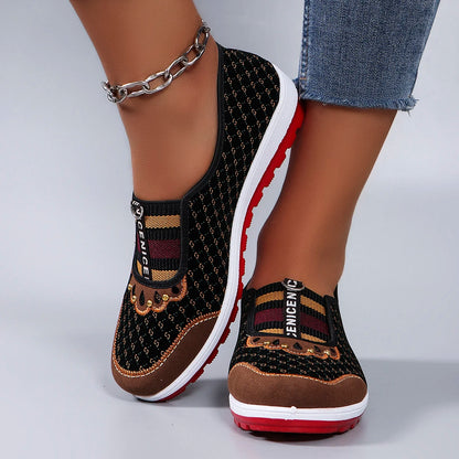 Women's summer breathable mesh flat shoes women's shoes casual sneakers shoes, clearance free shipping