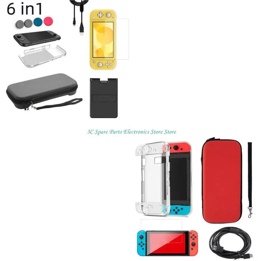 SZ Storage Bag Waterproof Case for Game Switch Screen Protector Console Game