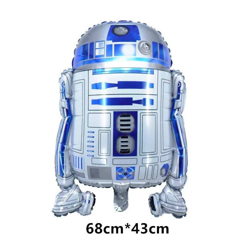 Green Yodaed Latex Balloons Hero Master Robot Foil Ballons Happy Birthday Party Banner Tableware Cake Topper Decoration Kid Toy