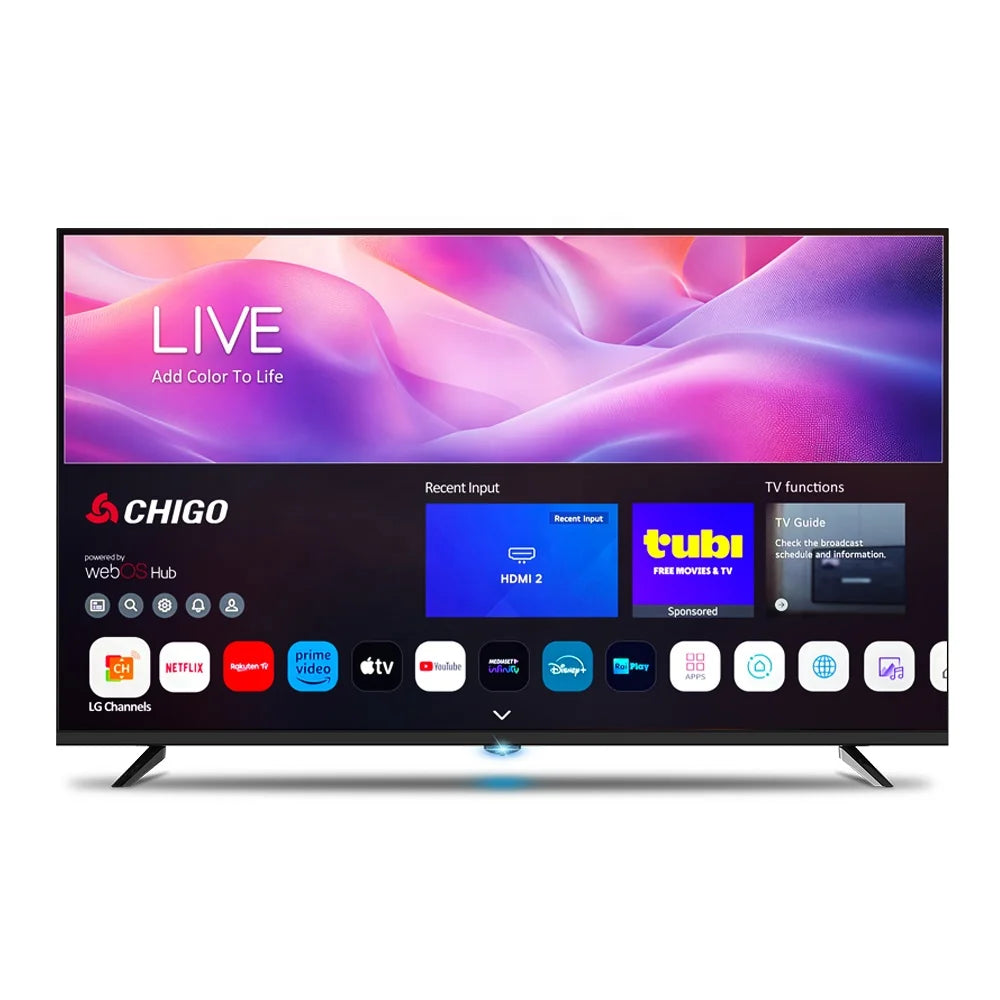 Smart AndroidTV4K UHD - 55-100 Inch Mini-LED QLED Television, 120Hz, HDMI 2.1, Dolby Vision, Wi-Fi 6 Home Cinema Gaming TV