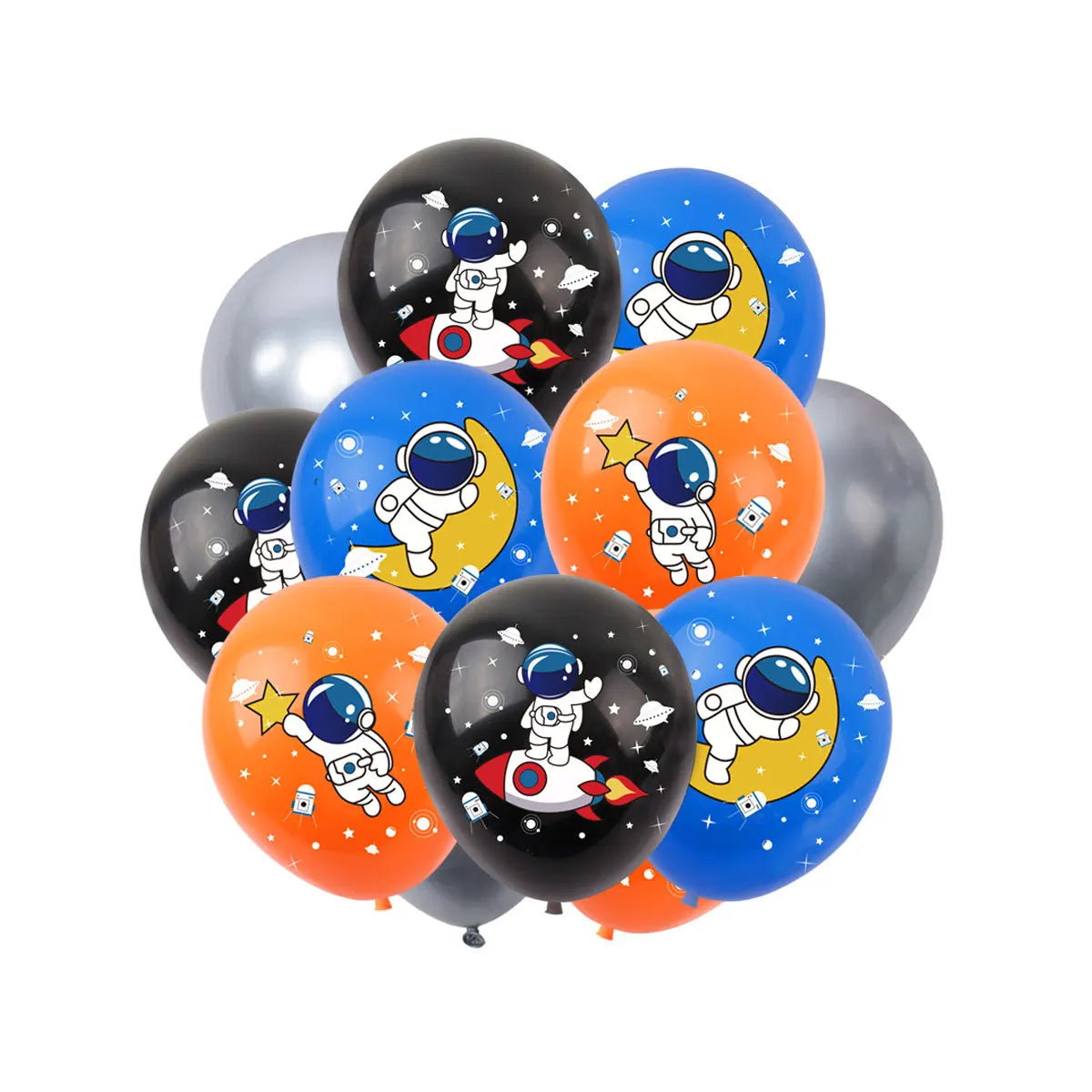Planet Astronaut Birthday Party Decoration Paper Cup Plate Napkin Balloon Tablecloth  For Kids Baby Shower Party Supplies Gifts