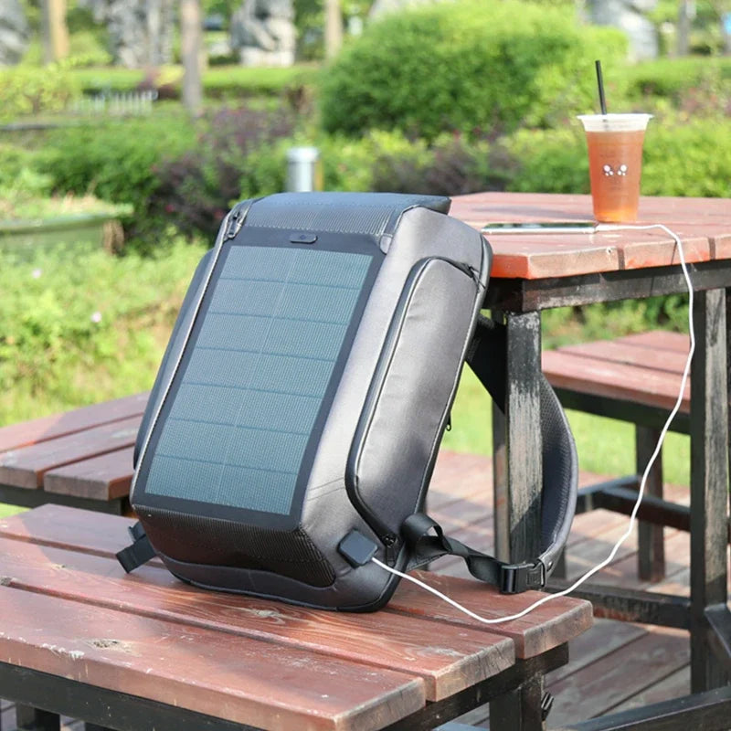 High-quality Outdoor Fitness Popular waterproof usb charging multi-function bag solar battery power distribution board backpack