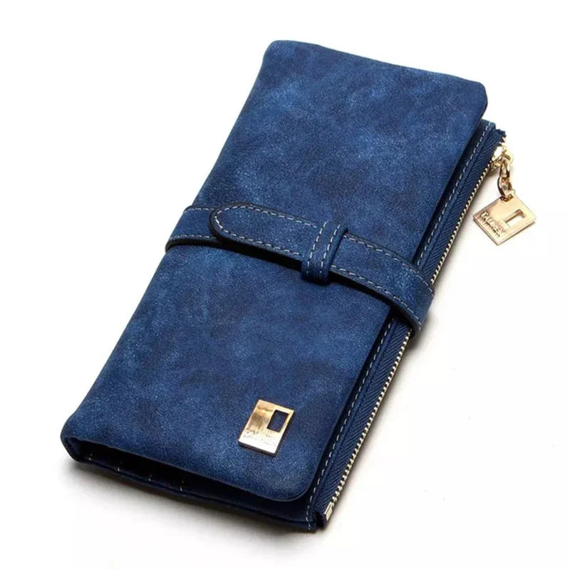 Luxury Designer Women's Long Wallet New Multi-card Position Clutch Handbags Female Multi-function Coin Purse Card Holder Pouch