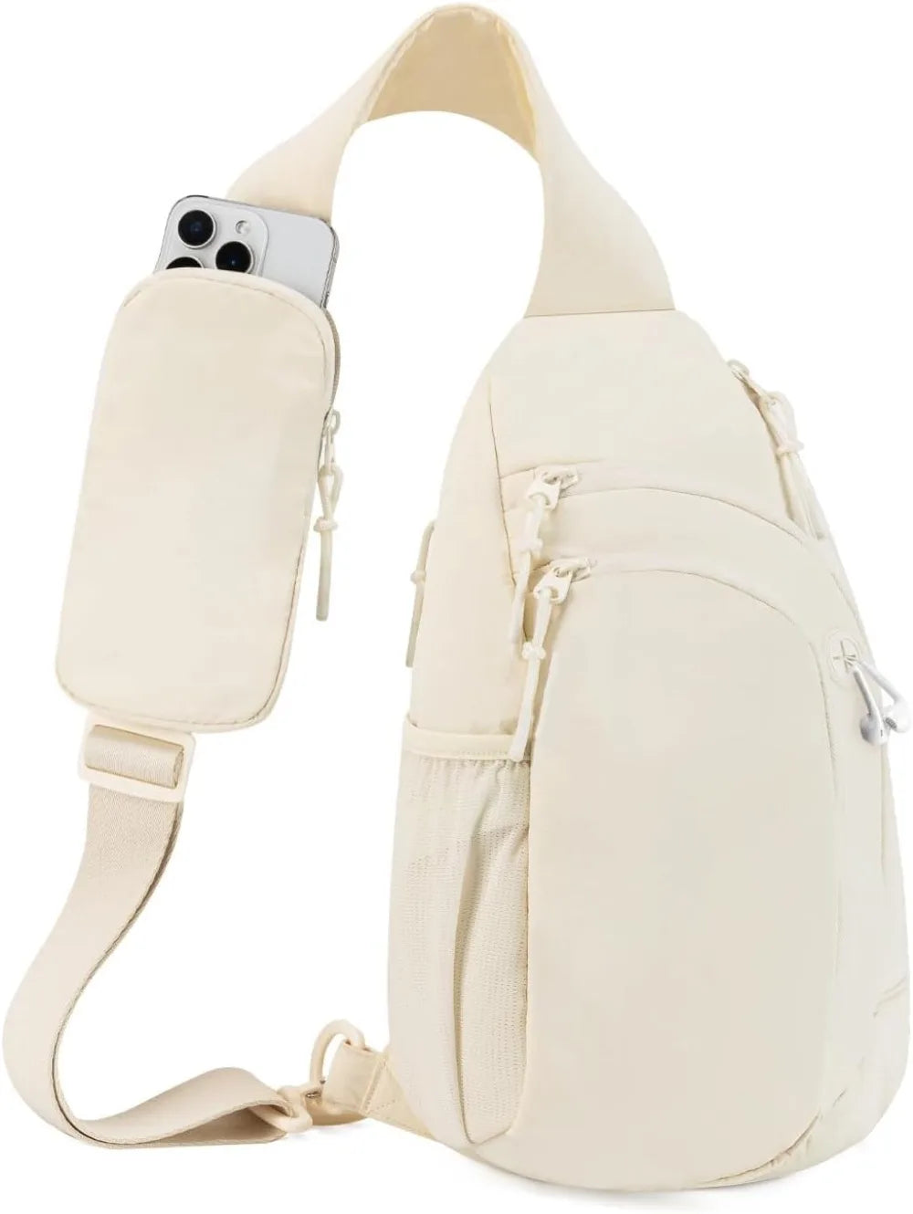 Sling Bag Nylon Crossbody Bags For Women with Anti-theft RFID Blocking Pocket Cross Body Purse Adjustable Shoulder Strap