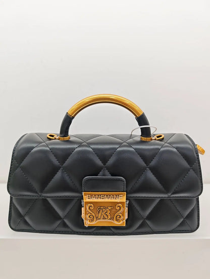 2025 New Large Capacity Diamond Grid Leather Handbag Women's Bag Crossbody Bag Elegant Sensation Single Shoulder Satchel