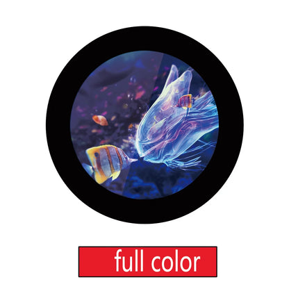 Custom Led HD Gobo Logo Projector Indoor Outdoor Ip67 Waterproof Rotating Advertising Image Projection Light For Floor Wedding