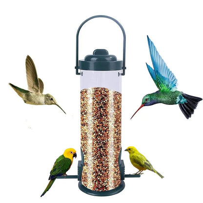 Foot Automatic For Pet Outdoor Garden Feed Station Food Dispenser Bird Feeder Bird Supplies Feeding Tool