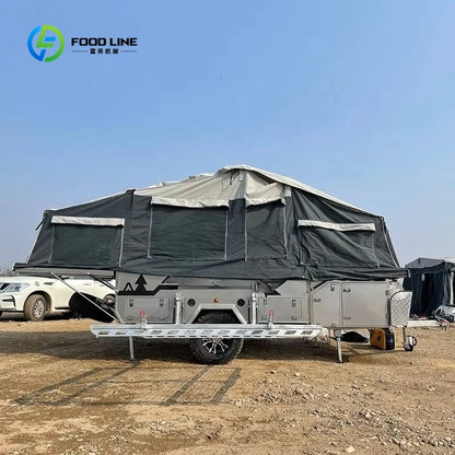 Customized Lightweight High Quality Off-Road Camper Tent Trailer Durable for Family Outdoor Camping Adventure Trip Use