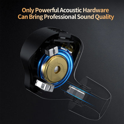 KZ ZS12 PRO X in Ear Monitor IEM Headphones 1DD 5BA Hybrid Wired Gaming Earbuds HiFi Earphones with 2PIN Cable Tunable Full Metal IEM