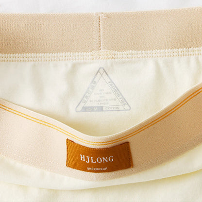 3PCS/Pack 100% Cotton Trendy Solid Women's Panties Knit Breathable Boxer Underwear Soft High Elastic Mid-rise Thin Boyshorts