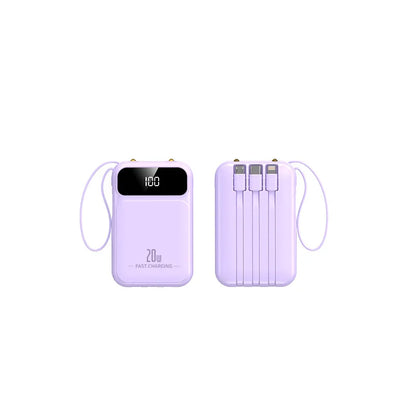 20000mAh Mini Power Bank Fast Charge Powerbank CCC Portable External Battery for iPhone Xiaomi Huawei Samsung