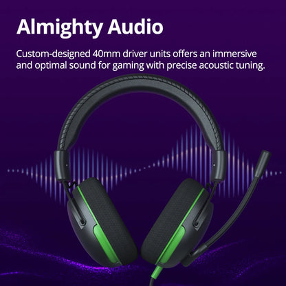 Tronsmart G10 Multiplatform Wired Over-the-Ear Gaming Headset for PC, PS5, PS4, Xbox Series X|S, Xbox One, Nintendo Switch, Mobile