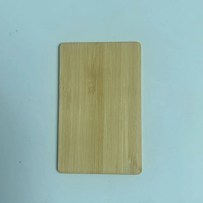 1pcs  12 colors wood 13.56mhz NFC Blank Bamboo black walnut cherry beech Wooden Membership Card NFC Contactless Business Card