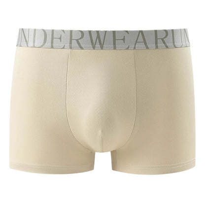 4-Pack of Men's Long Boxer Briefs, Stylish Men's Underwear, Soft and Youthful Underwear, Men's Shorts, Breathable, Comfortable, Quick-Drying, Stretchy Boxer Briefs, Men's Boxer Briefs, Sizes: S, M, L, Xl, XXL
