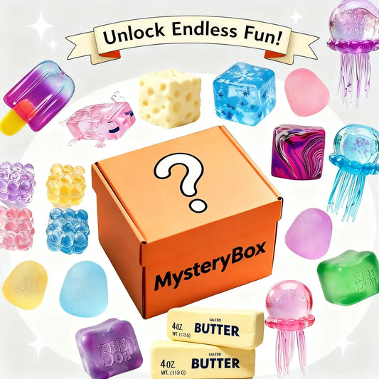 Squeeze Blind Box Cute Random Soft Squishy Mysterious Toy Fun Surprise Sensory Stress-Relief Soft Cute Squishy Stress Relief Toy
