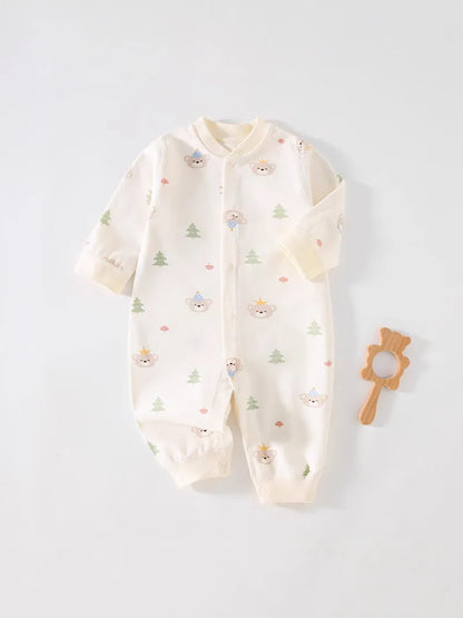 Autumn Baby Clothes Newbron Spring 100 Cotton Underwear Newborn Onesie