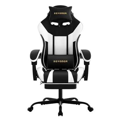 （Local US Inventory）Ergonomic Gaming Chair,A tile 3-in-1 Video Game Chair for Work, Study, and Gaming,Features an Adjustable Bac