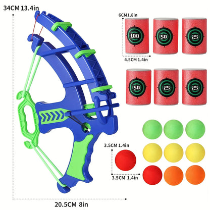Soft Bullet Target Practice Toy for Children, Educational Shooting Practice Toys Games for Kids Juegos Para Niños Outdoor Games
