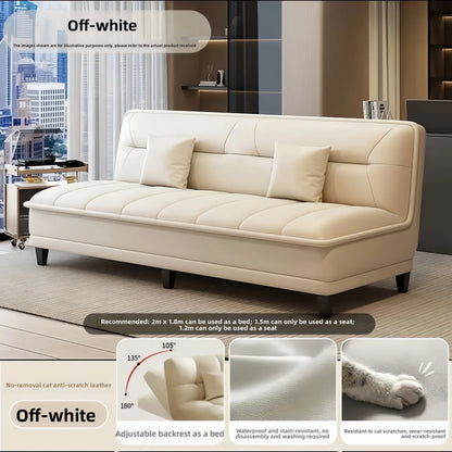 Stable Sofa living room small apartment bedroom folding sofa bed dual-purpose simple modern new small sofasturdy and durable