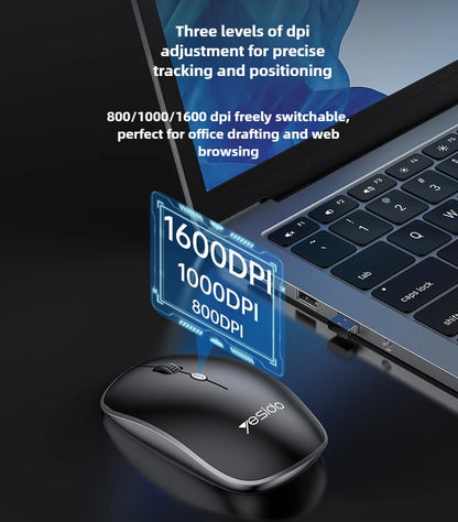 Hot Sale Portable USB Wireless Keyboard & Mouse Set for Desktop & Laptop Silent Mouse Set Suitable for Home Game & Office Use