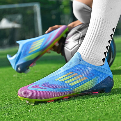 Men New Professional Football Boots Original Resistant Casual Grass Outdoor Non Slip High Quality Comfortable Male Soccer Shoes
