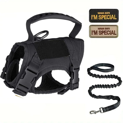 Tactical Military Vest Pet Tactical Training Cat Accessories Cat Dog Harness and Leash Set  Kitten Accessories