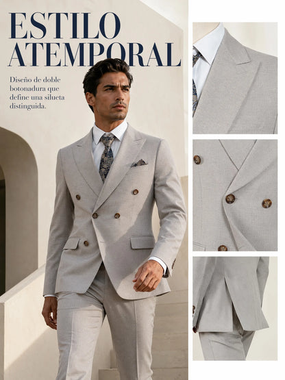 ST Cassy High Quality Elegant Man Suit 2 Piece Set Party Outfit Modern Wedding Dinner Suit for Men Stylish Business Office Suit