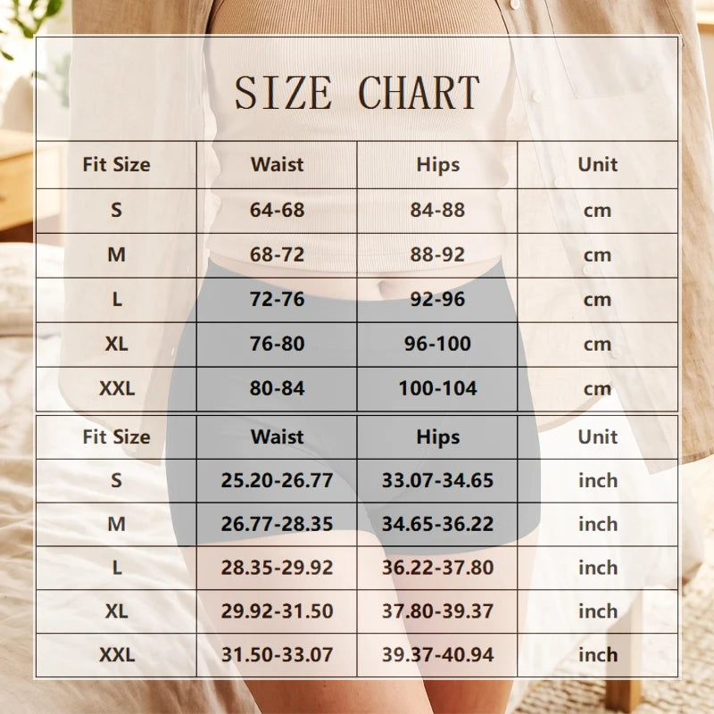 New 2PCS Women's Panties Cotton Solid Color Sports Boxers Underwear Seamless High Rise Cozy Lingerie Breathable Underpants S-XXL