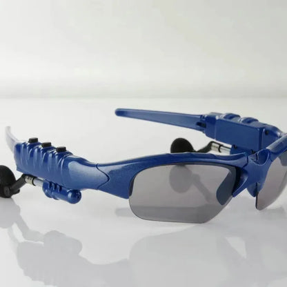 Smart Bluetooth Audio Glasses Wireless Stereo Headphones for Men Women Sports Driving Open Ear Sunglasses with Mic Music