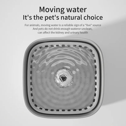 Cat Water Fountain 3L Large Capacity for Pet Water Drinking Bowls Dispenser USB Electric Auto Recirculate Ultra Quiet