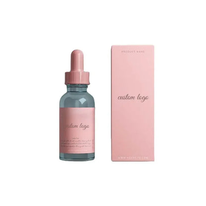 custom paper boxes Skin Care Glass Dropper Bottle Box CBD Box Packaging for Essential Oils