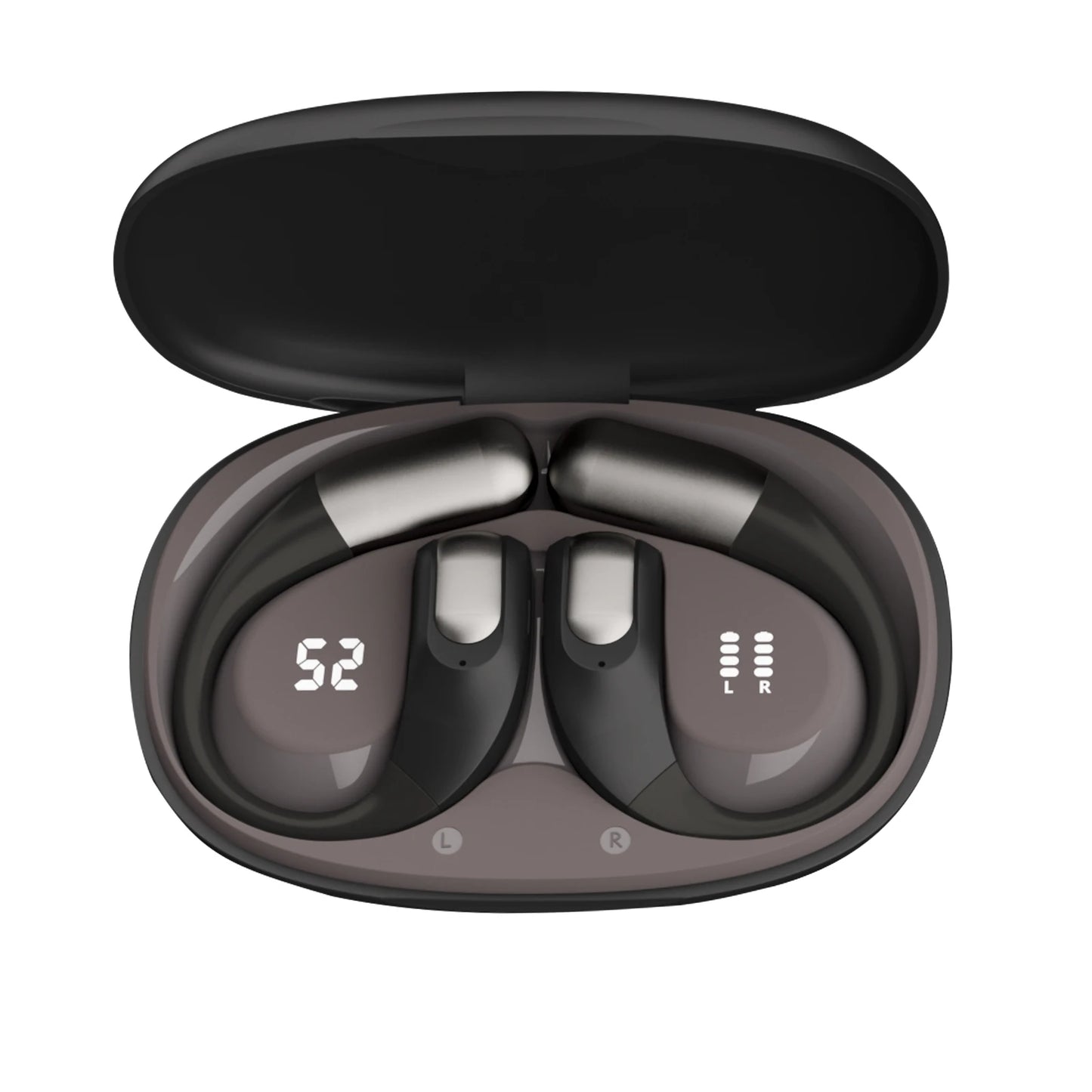 ZZLOVE J20 New True Wireless In Ear Music Earbuds Bluetooth 6.0 Gaming Earbuds Video TWS HIFI Dolby Bass 9D Stereo HD Call Earbuds Suitable for Android Phone Sports Earbuds Smart Earbuds Valentine's Day Gift