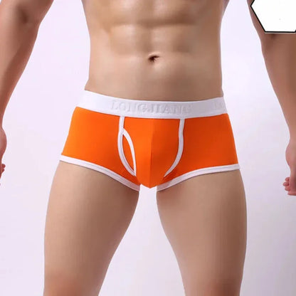 Mens Boxers Cotton Underwear Hot Male Underwear Breathable Underpants Men Sports Panties Shorts Comfortable Boxer