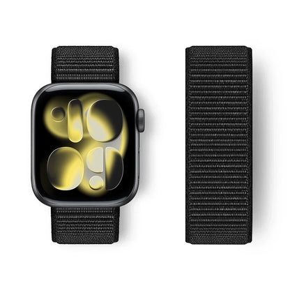 Nylon Loop for Apple Watch Band S11 46mm 40mm 44mm 45mm 42mm 41mm 49mm Smart Belt Bracelet for IWatch 11/10/9/8/7/6/SE/5/4 Strap