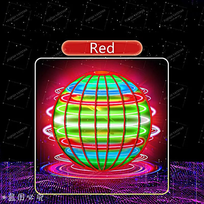 2026 Hand Controlled Flying Ball Boomerang Hover Ball Flying Spinner Toy with Magic LED Lights Fidget Toys