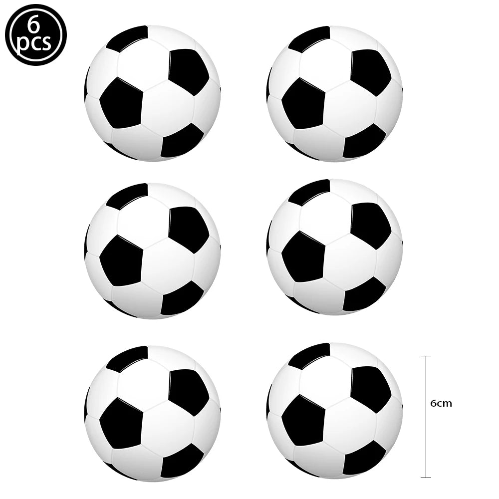Soccer Ball Cake Topper Decorations Cupcakes Toppers Happy Birthday Sign Decor Football Theme Boy Girl Birthday Party Supplies