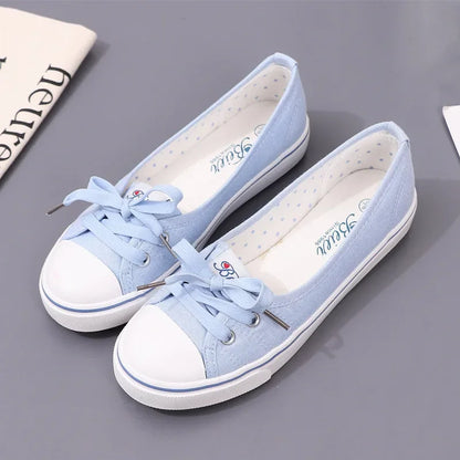 New Women Shoes Fashion Canvas Shallow Casual Shoes for Woman Comfort
