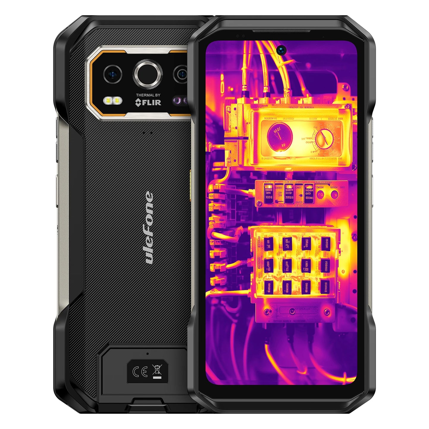 Ulefone Armor 27T Pro+ 5G THERMAL Rugged Phone 10600mAh 6.78" 120Hz Smartphone 50MP+64MP Night Camera 24GB+256GB NFC Android 15