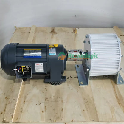 50KW 100KW Permanent Magnet Generator 220V 230V 380V 400 RPM Dynamo 20000W 30000W Alternator Quiet Generator With Driving Motor