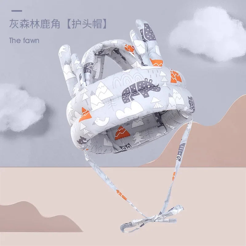 Anti Collision Head Learning To Walk Baby Walking Hat New Baby Headrest Anti Fall Device Head Breathable Safety Protection Pad