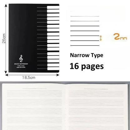 Blank Sheet Music Notebook Staff Paper Sheet Music Composition Art Music Notebook Manuscript Paper Piano Notebook Song Writing