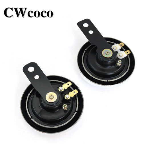 60V 0.2A 100dB Electric Scooter Electric Horn Kits For Citycoco Electric Scooter Harley Electric Scooter Waterproof Loud Horn