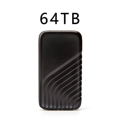 Portable External SSD 2TB 4TB High Speed USB 3.1 Mobile Solid State Drive Cross‑Device Data Storage For Notebook PC Mac