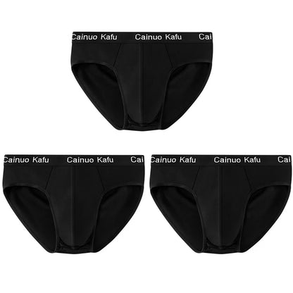 1/3Pcs Men's Briefs Men Bulge Pouch Plus Size Underwear Boy Comfortable Underpants Male Thin Breathable Triangle Sexy Panties