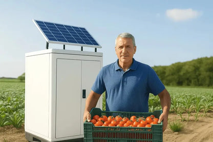 Customized Complete Plug-and-Play Solar Freezer Container For Immediate Use Customize