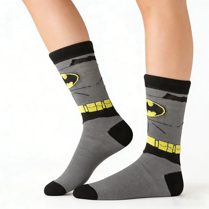 1pairs BEAST KINGDOM Street Casual Crew Socks Men Women Cartoon Anime Hip Hop Fashion Novelty Funny Socks